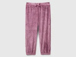 Chenille trousers