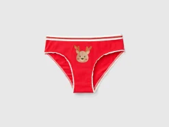 Christmas briefs in super stretch cotton