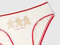 Christmas briefs in super stretch cotton