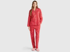Christmas flannel pyjamas