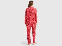 Christmas flannel pyjamas