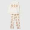 Christmas pyjamas in warm stretch cotton