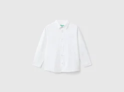 Classic shirt in pure cotton