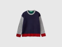 Color block sweater