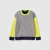 Color block sweater