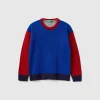 Color block sweater