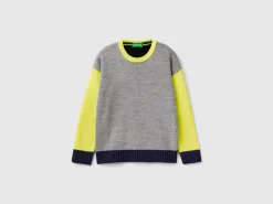 Color block sweater