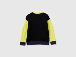 Color block sweater