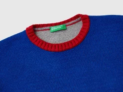 Color block sweater