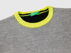 Color block sweater