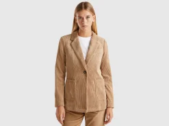 Corduroy blazer