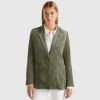 Corduroy blazer