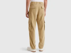 Corduroy cargo trousers