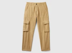 Corduroy cargo trousers