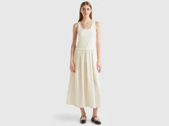 Cotton midi dress