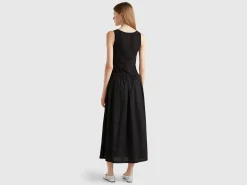 Cotton midi dress