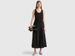 Cotton midi dress