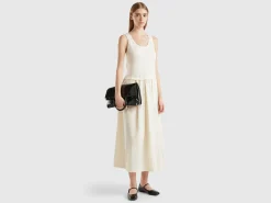 Cotton midi dress