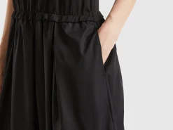 Cotton midi dress