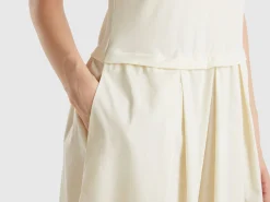 Cotton midi dress