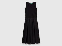 Cotton midi dress