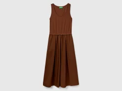 Cotton midi dress
