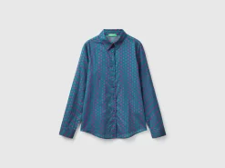 100% cotton patterned shirt