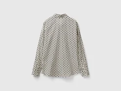 100% cotton patterned shirt