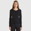 Crew neck cardigan in pure cotton