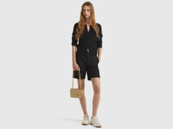 Crew neck cardigan in pure cotton