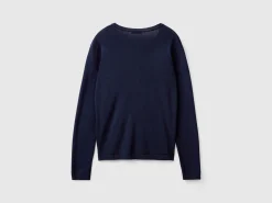 Crew neck cardigan in pure cotton