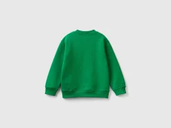 Crew neck sweatshirt with print