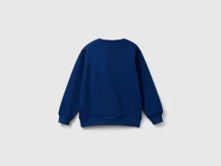 Crew neck sweatshirt with print