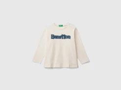 Crew neck t-shirt in warm organic cotton
