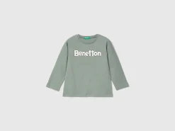 Crew neck t-shirt in warm organic cotton