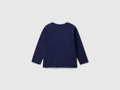 Crew neck t-shirt in warm organic cotton