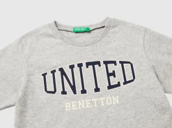 Crew neck t-shirt in warm organic cotton