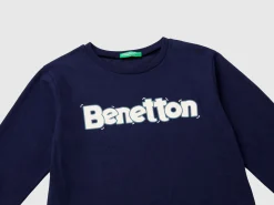 Crew neck t-shirt in warm organic cotton
