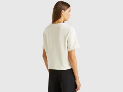 Crew neck t-shirt with pockets