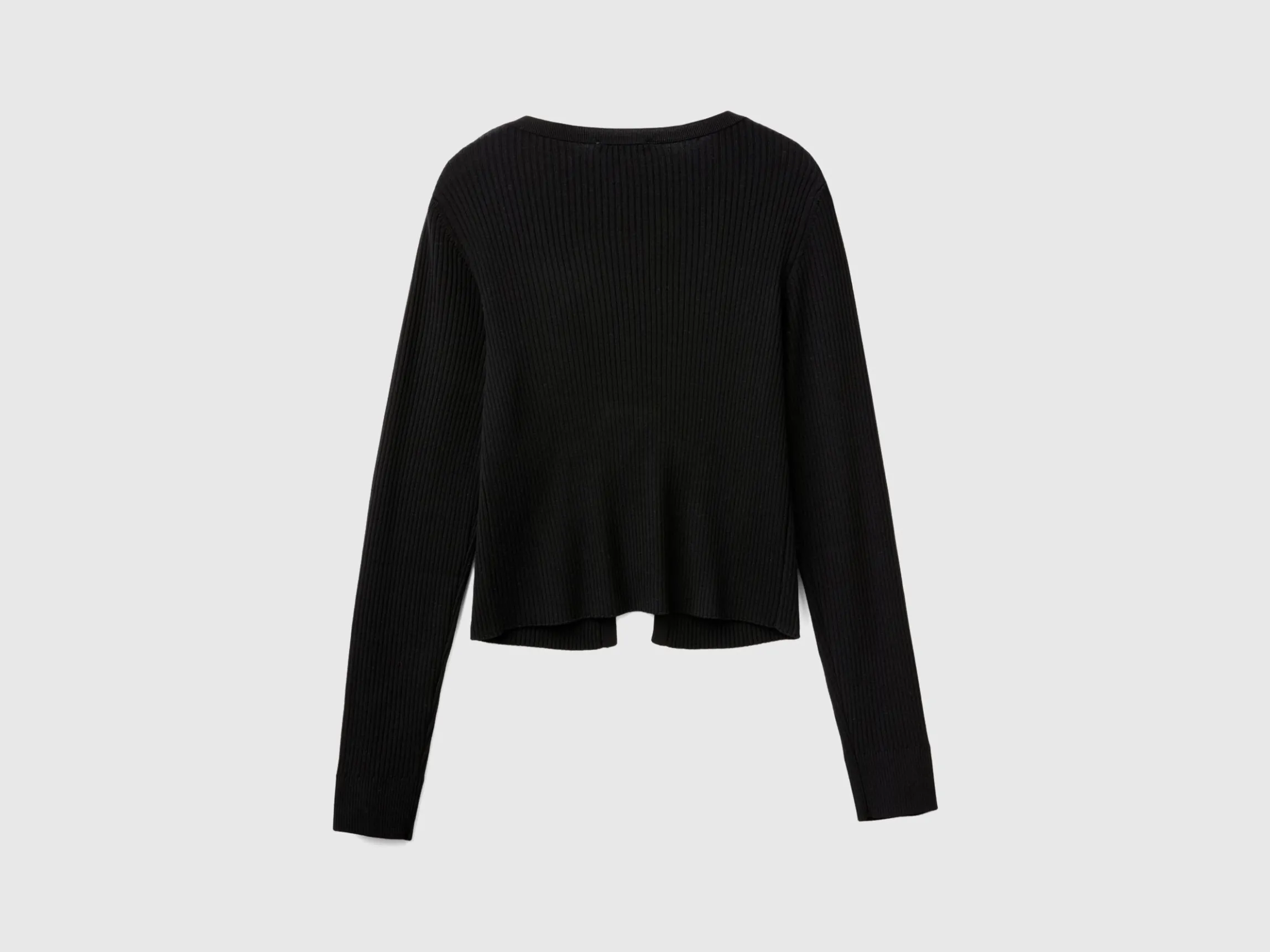Cropped cardigan with laces