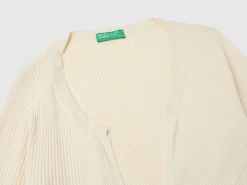 Cropped cardigan with laces
