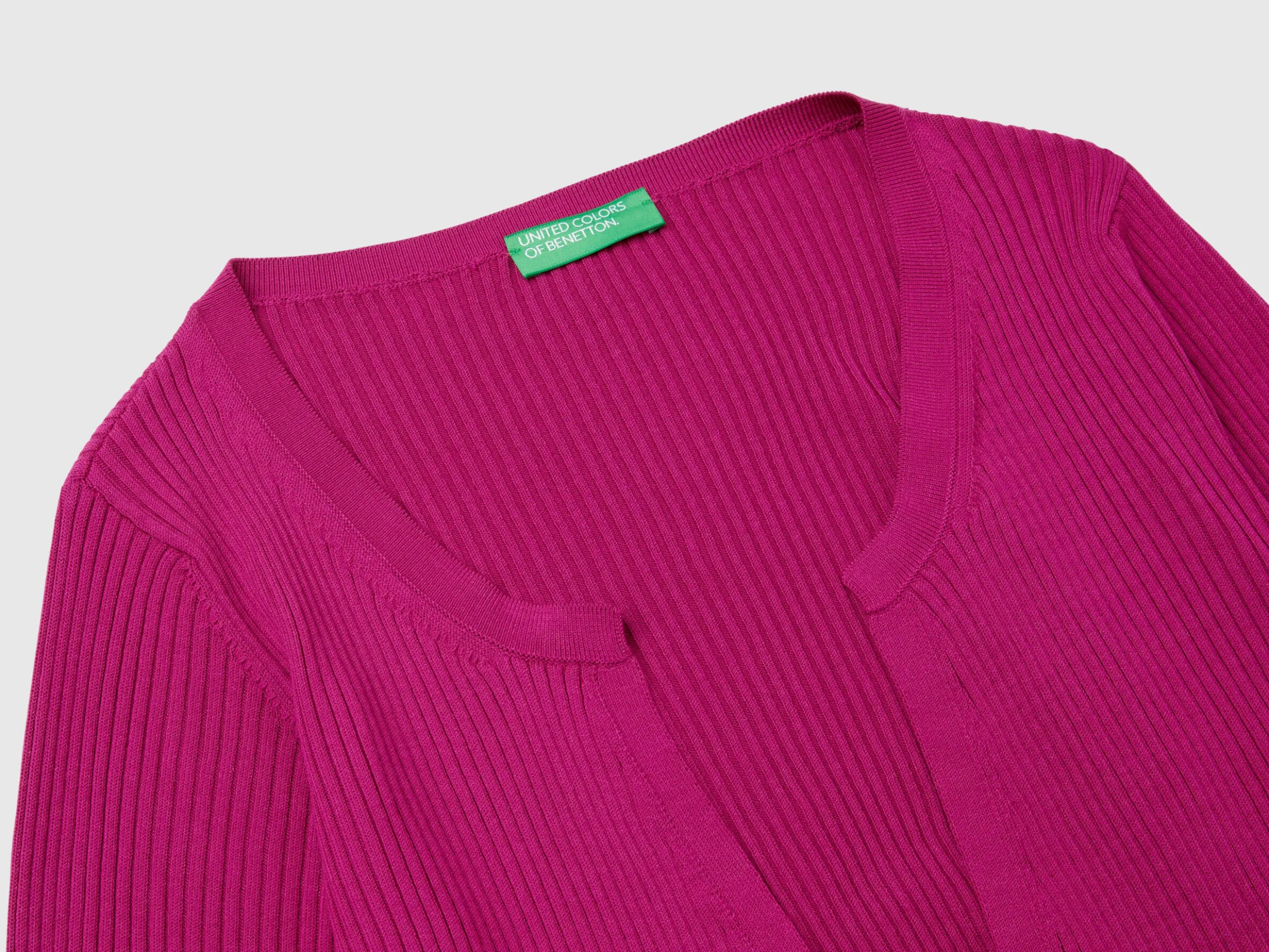 Cropped cardigan with laces