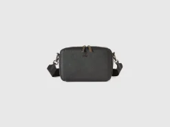 Crossbody bag in imitation leather