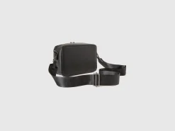 Crossbody bag in imitation leather