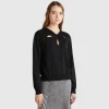 Cut out top with lurex