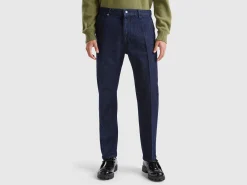 Denim chinos