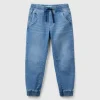 denim joggers