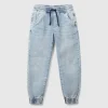 denim joggers