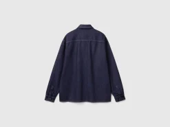 Denim overshirt