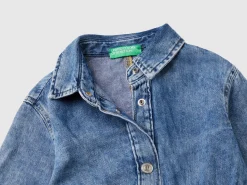 Denim shirt dress